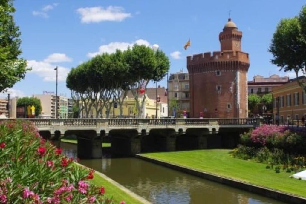 La Jungle Urbaine Avec Garage Prive & Climatisation Apartment Perpignan Ngoại thất bức ảnh